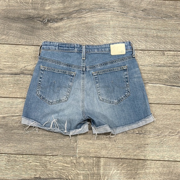 • AG Adriano Goldschmied • Women’s The Hailey Ex Boyfriend Roll Up Shorts 24 - Picture 6 of 6